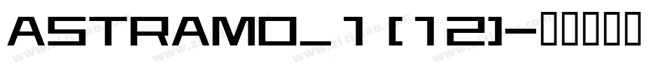 ASTRAMO_1 (12)字体转换